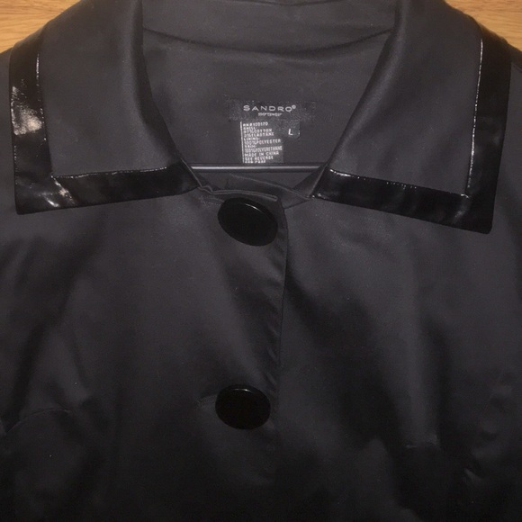 SANDRO Sportswear Short Peacoat Jacket - Picture 6 of 14